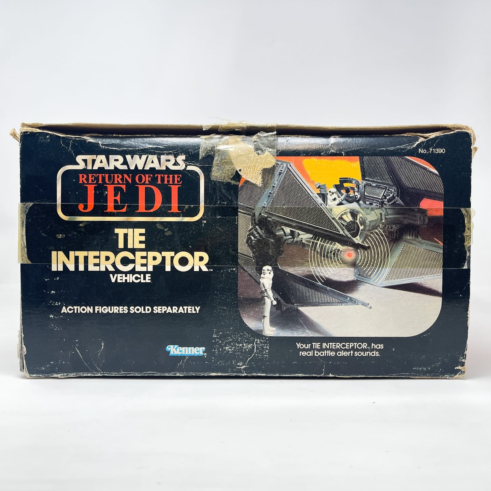 Vintage TIE Interceptor ROTJ Star Wars Kenner Mint in Box Complete