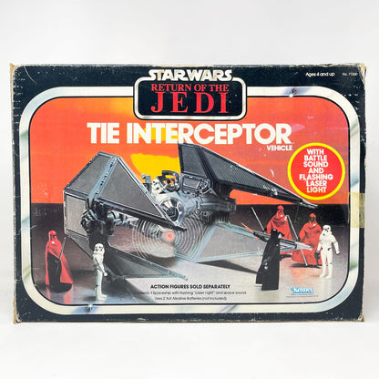Vintage Kenner Star Wars Vehicle TIE Interceptor - Complete in ROTJ Box - Vintage Kenner (1984)