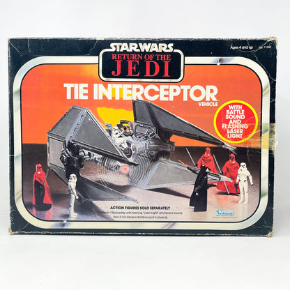Vintage Kenner Star Wars Vehicle TIE Interceptor - Complete in ROTJ Box - Vintage Kenner (1984)