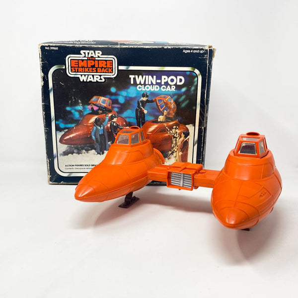 Vintage 1980 Star Wars Kenner LFL Twin Pod Cloud City Car 100% newest Complete (Minty)