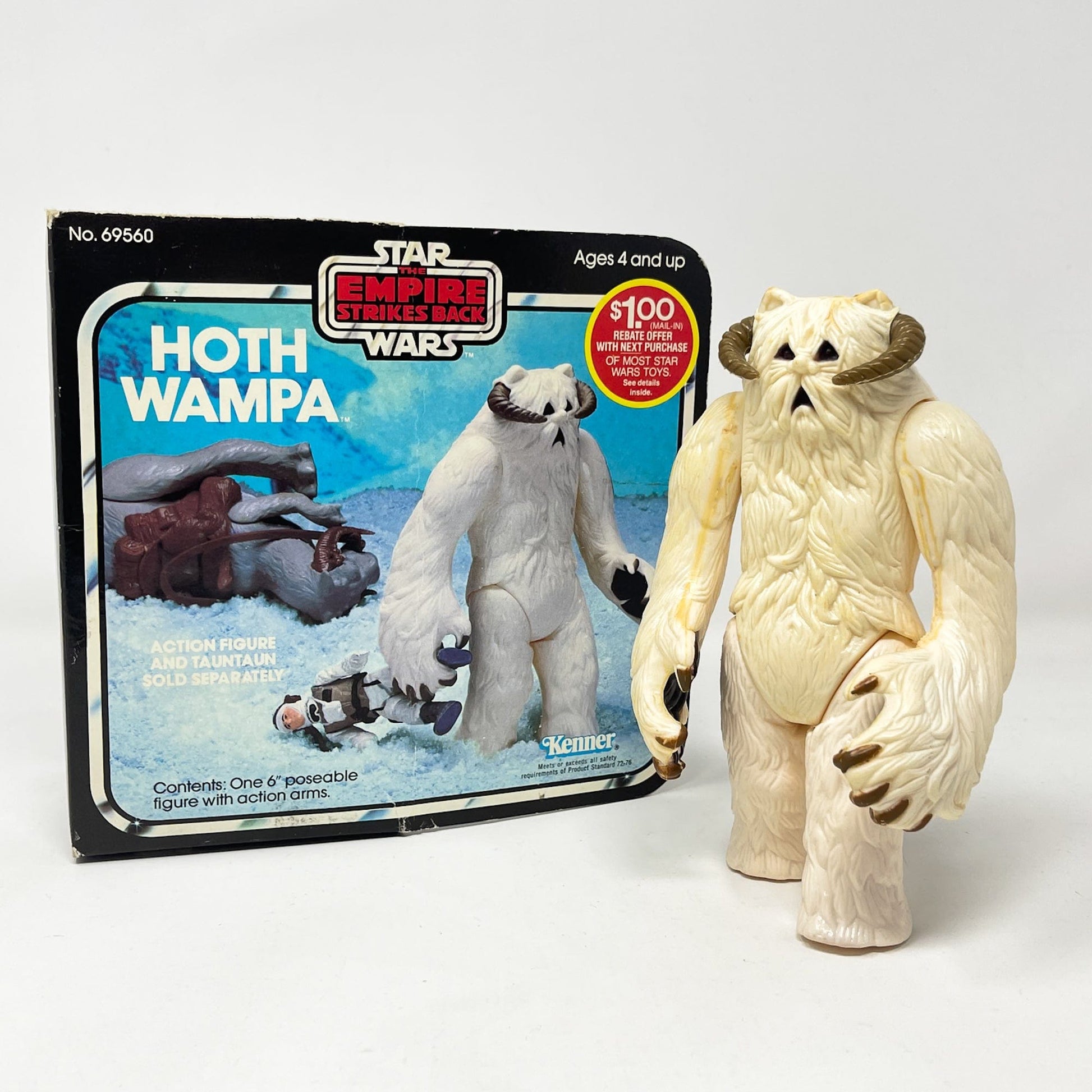 Vintage Kenner Star Wars Vehicle Wampa - Complete in Box