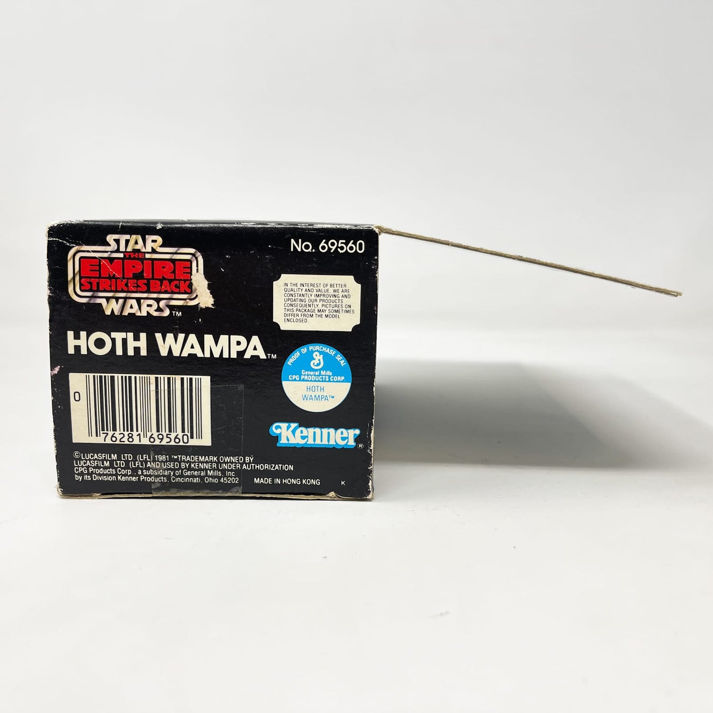 Vintage Kenner Star Wars Vehicle Wampa - Complete in Box - Vintage Kenner (1981)