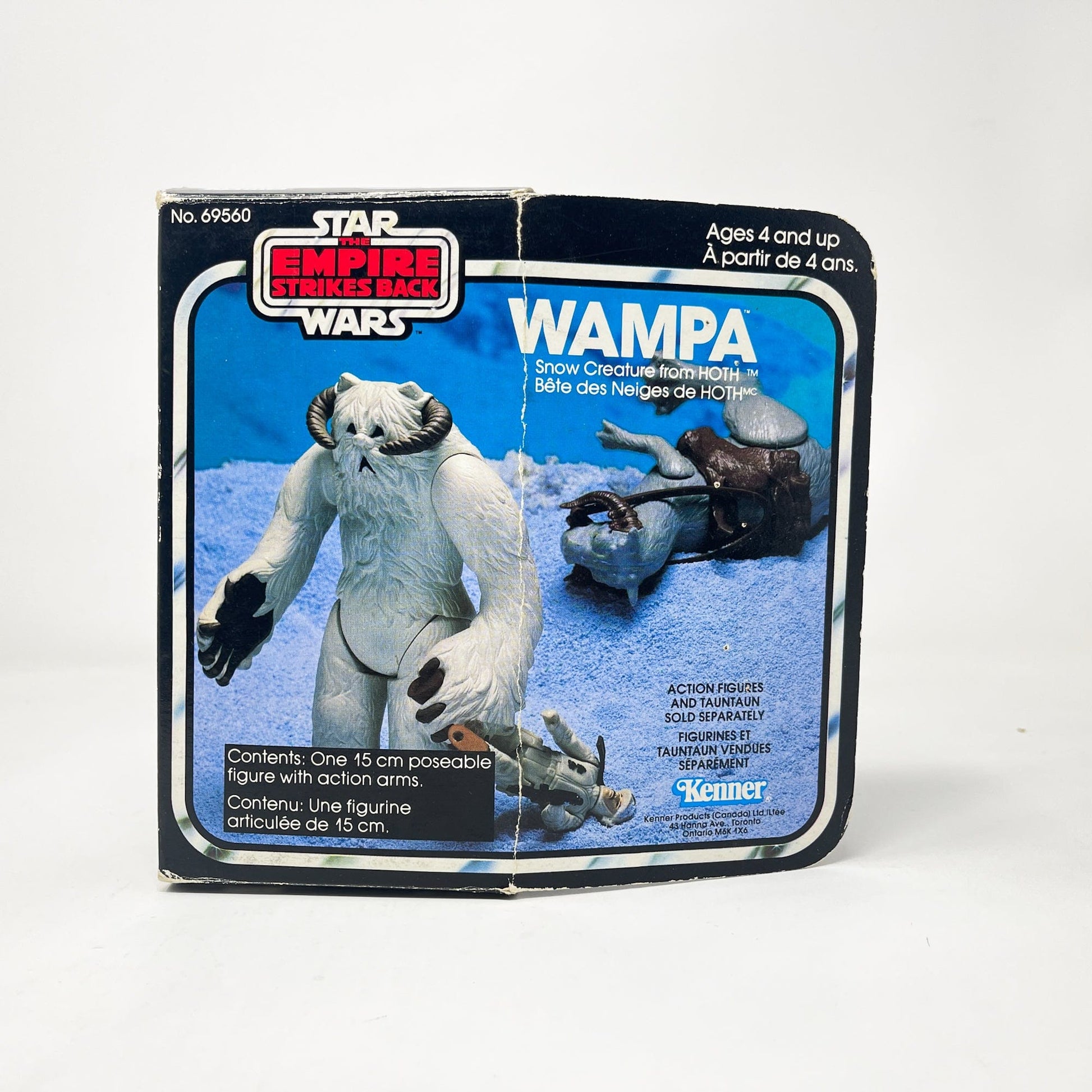 Vintage Kenner Star Wars Vehicle Wampa - Complete in Canadian Box