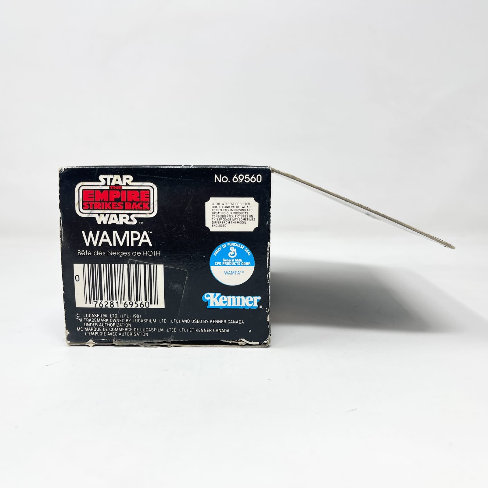 Vintage Kenner Star Wars Vehicle Wampa - Complete in Canadian Box - Vintage Kenner (1980)