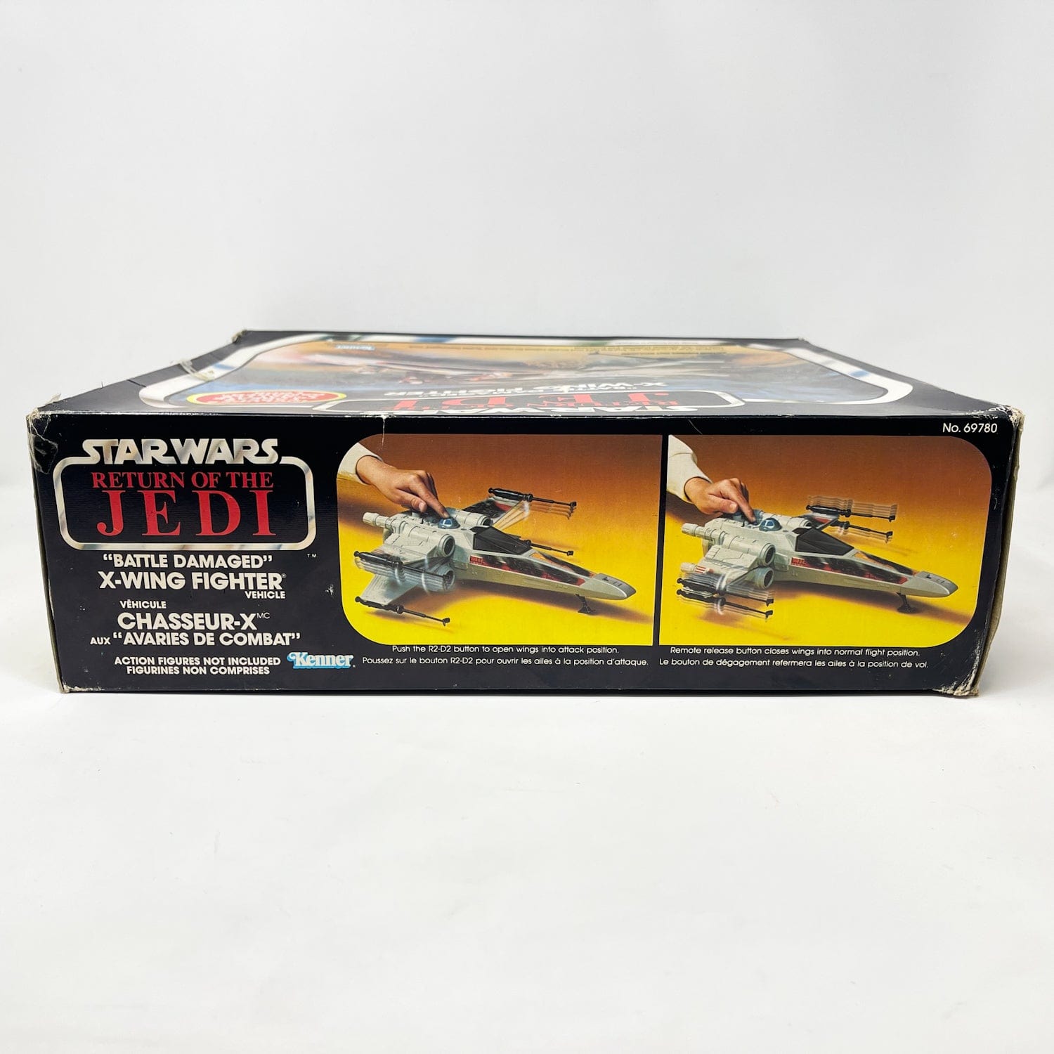 X-Wing Battle Damaged - Complete in Canadian Box Vintage Star Wars
