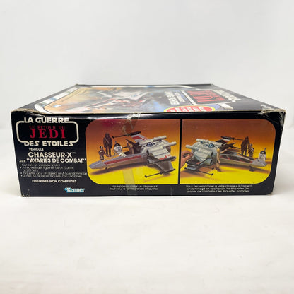 Vintage Kenner Star Wars Vehicle X-Wing Battle Damaged - Complete in Canadian ROTJ Box