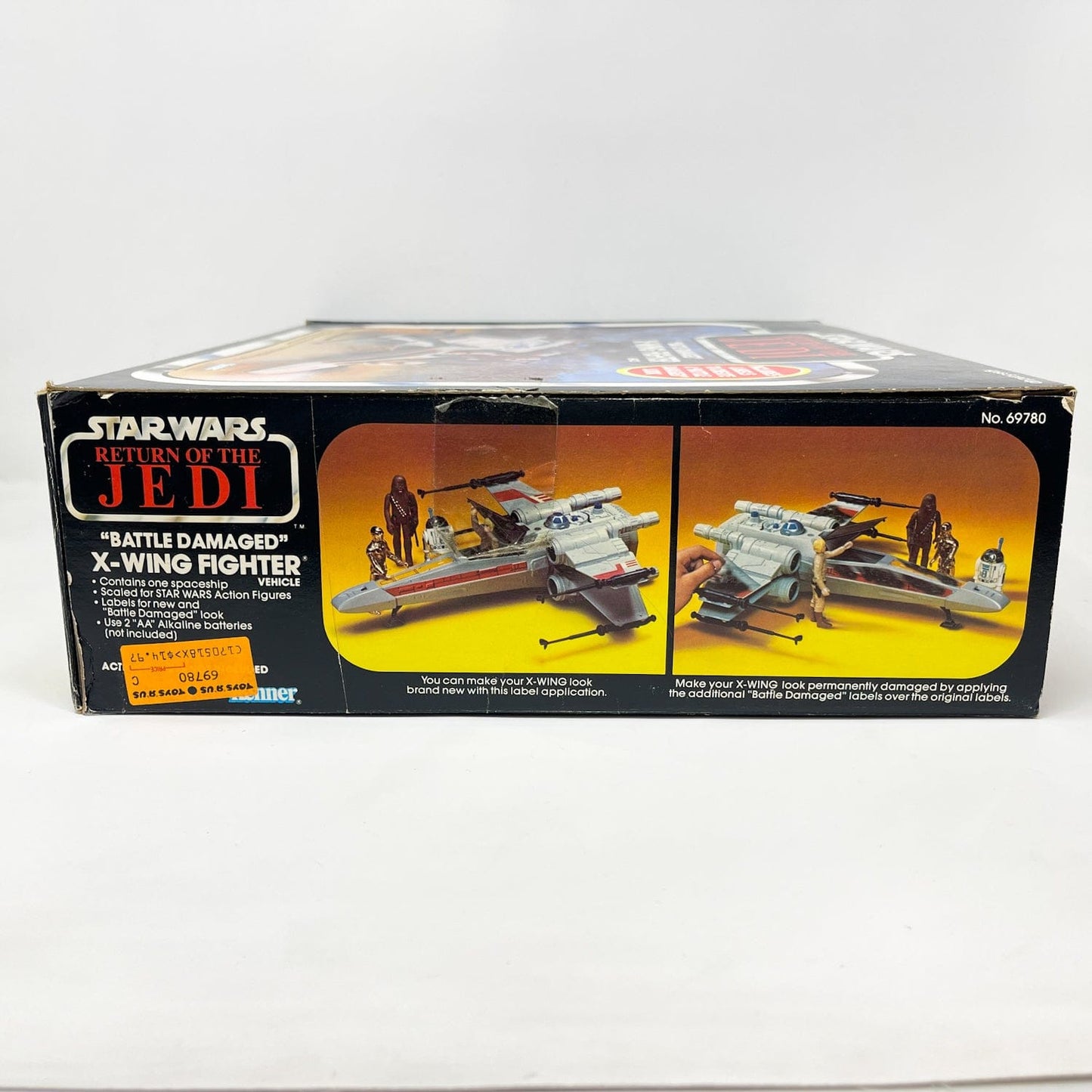 Vintage Kenner Star Wars Vehicle X-Wing Battle Damaged - Complete in ROTJ Box
