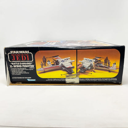 Vintage Kenner Star Wars Vehicle X-Wing Battle Damaged - Complete in ROTJ Box