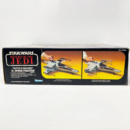 Vintage Kenner Star Wars Vehicle X-Wing Battle Damaged - Complete in ROTJ Box