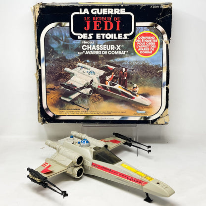 Vintage Kenner Star Wars Vehicle X-Wing Battle Damaged - Complete in ROTJ Box