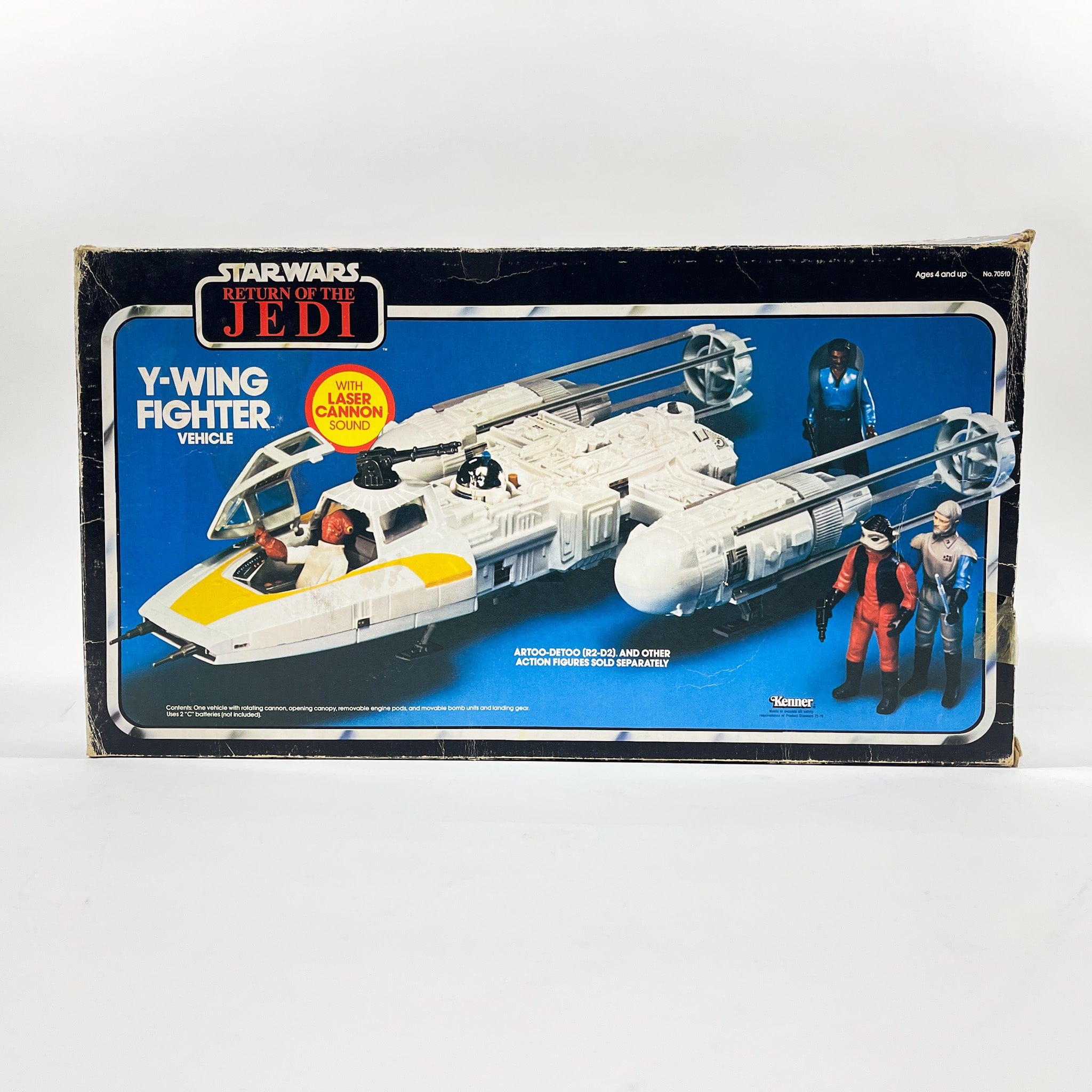 Vintage Y-Wing ROTJ in Box Star Wars Kenner Loose Complete Toy