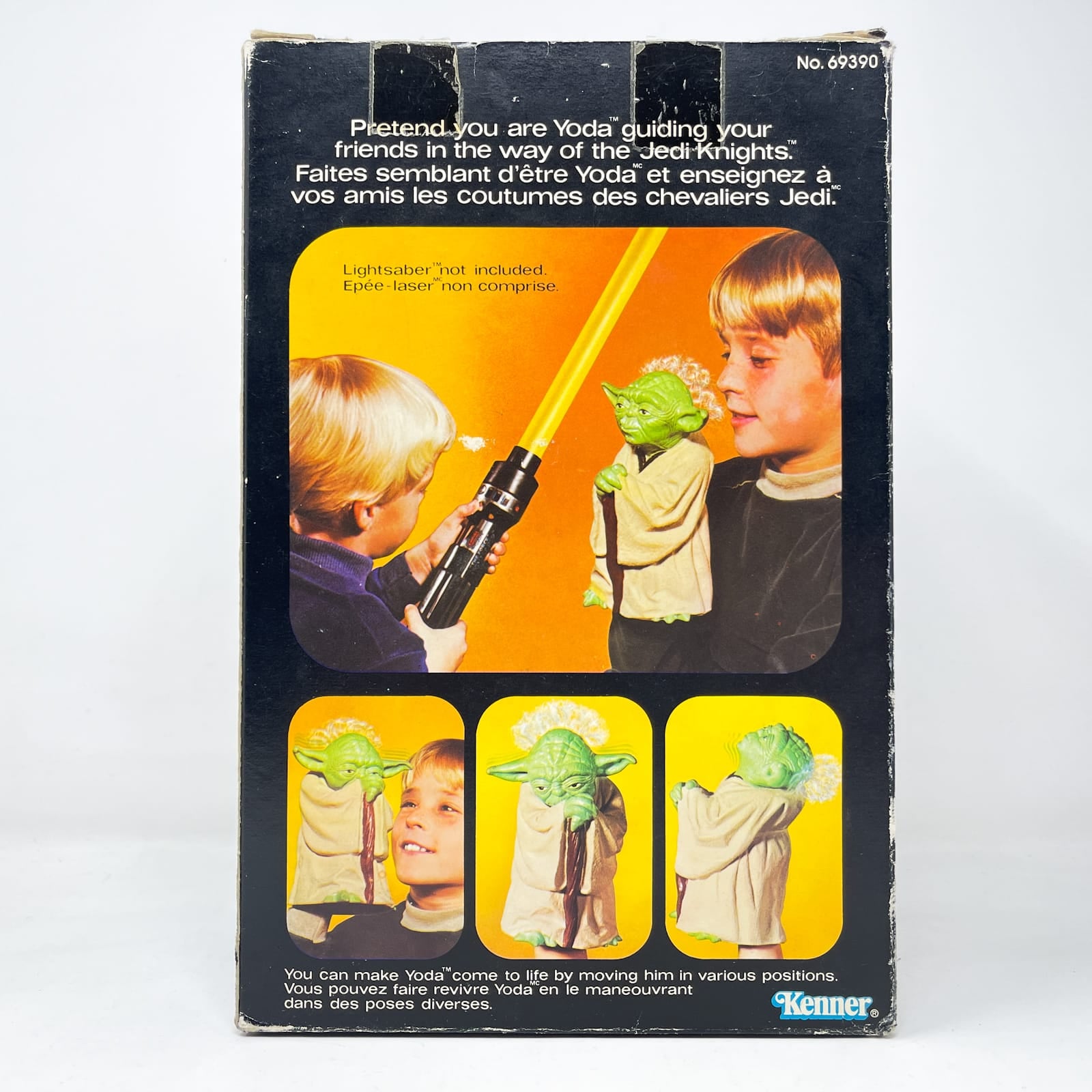 Vintage Kenner Star Wars Vehicle Yoda Hand Puppet - Mint in Canadian Box - Vintage Kenner (1980)
