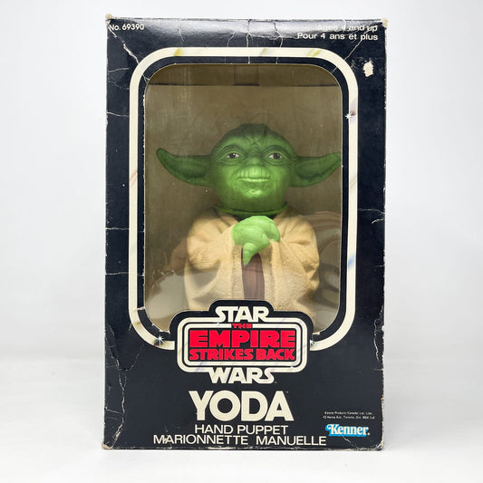 Vintage Kenner Star Wars Vehicle Yoda Hand Puppet - Mint in Canadian Box - Vintage Kenner (1980)