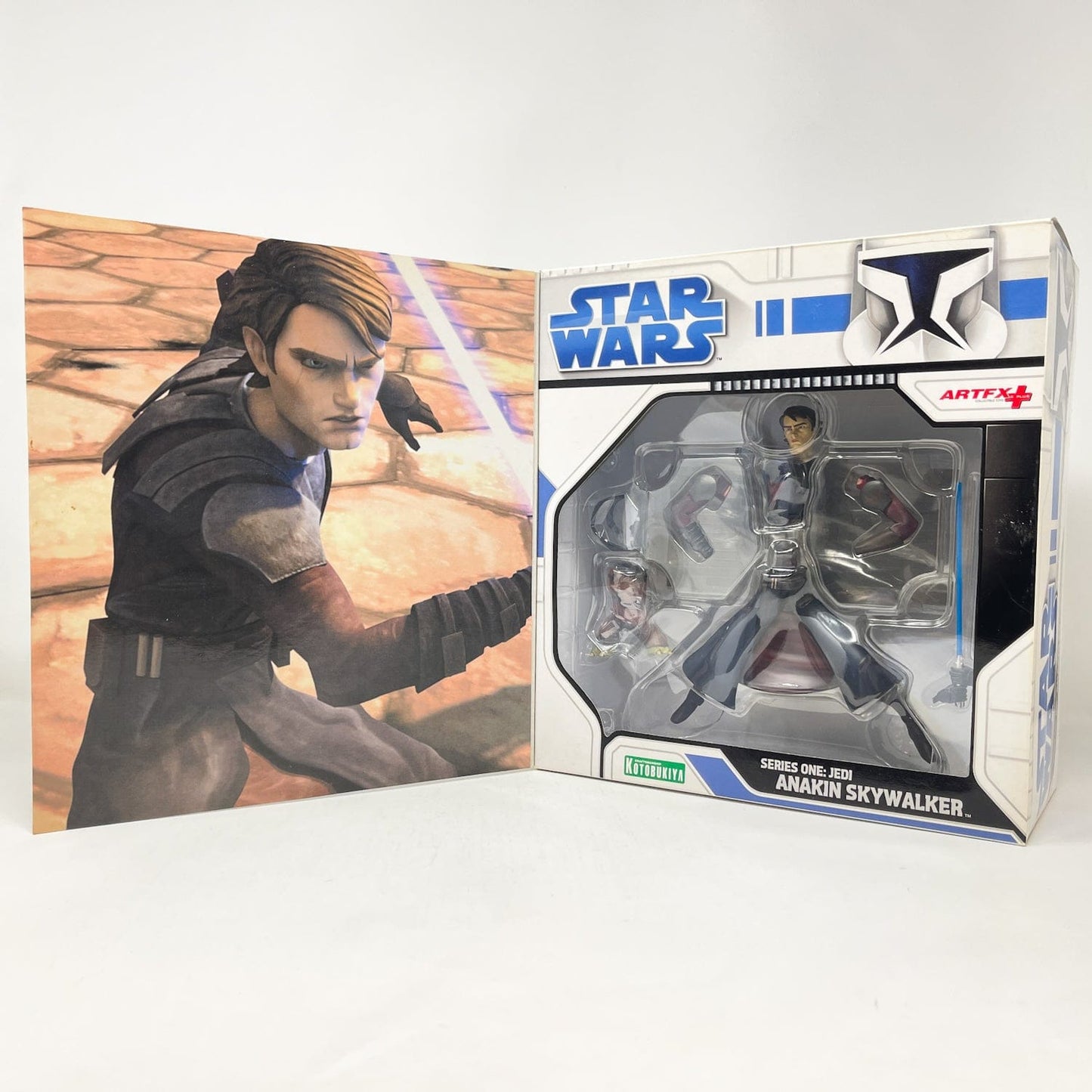 Vintage Kotobukiya ARTFX Star Wars Statues & Busts Kotobukiya Anakin Skywalker Clone Wars Animated Series - Series 1 (2009) - Sealed