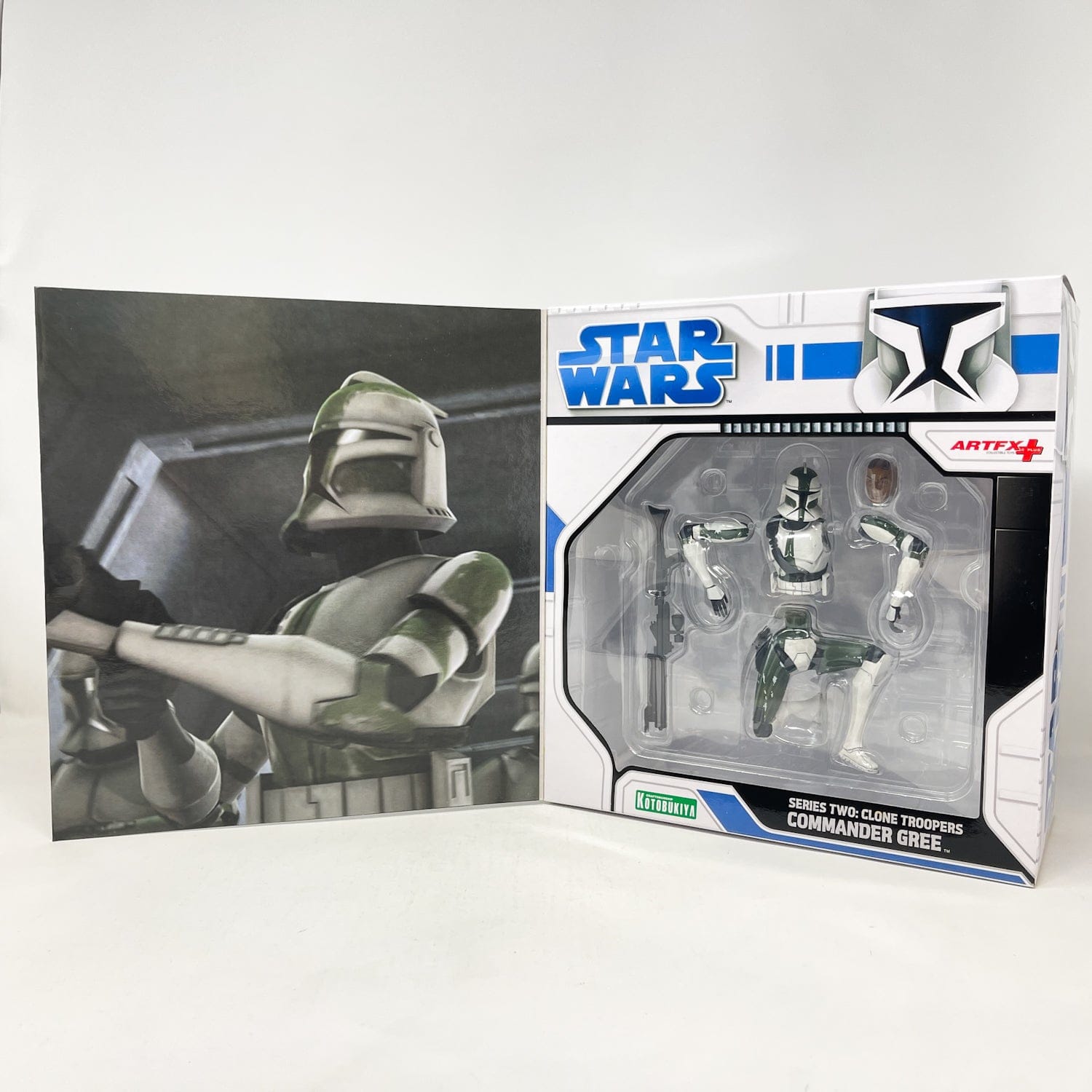 Kotobukiya Clone Troopers Set of 3 (Cody, Gree, Rex + Bonus