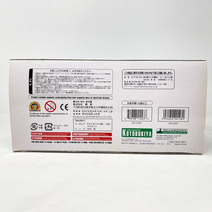 Vintage Kotobukiya ARTFX Star Wars Statues & Busts Kotobukiya Clone Troopers Set of 3 (Cody, Gree, Rex + Bonus) - Series 2 (2009) - Sealed