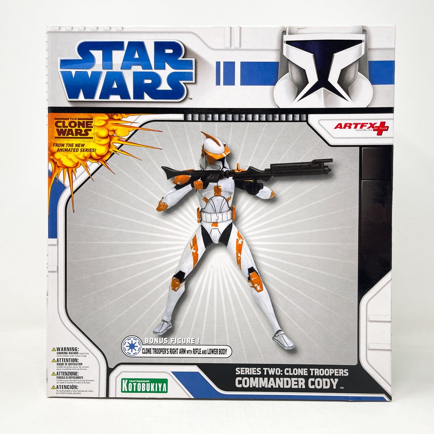 Kotobukiya Clone Troopers Set of 3 (Cody, Gree, Rex + Bonus