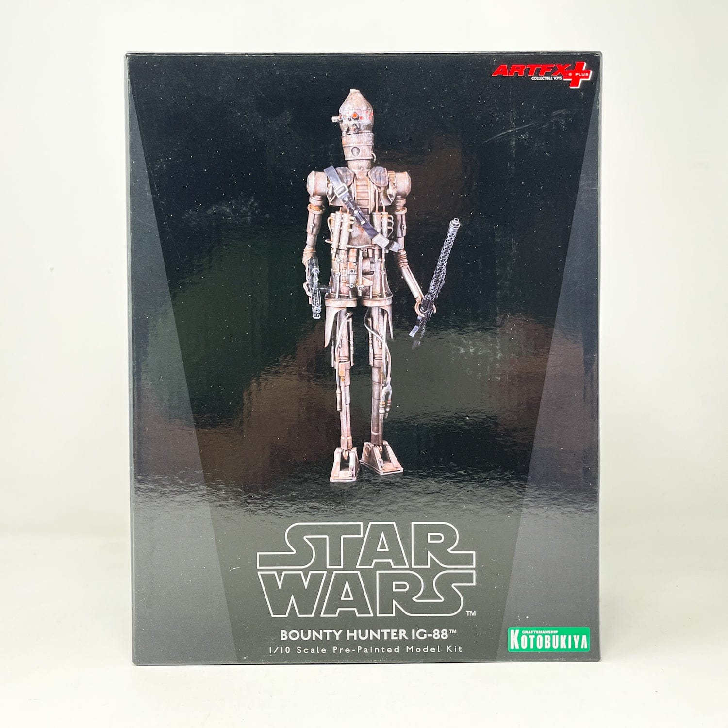 Vintage Kotobukiya ARTFX Star Wars Statues & Busts Star Wars Kotobukiya IG-88 ARTFX Statue 2011 – 1/7 Scale Complete in Open Box