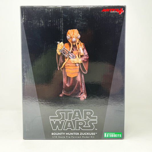 Vintage Kotobukiya ARTFX Star Wars Statues & Busts Star Wars Kotobukiya Zuckuss ARTFX Statue 2011 – 1/7 Scale Complete in Open Box