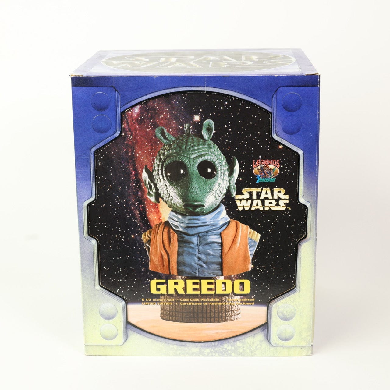 Vintage Legendary Dimensions Star Wars Greedo Bust - Legends in 3 Dimensions