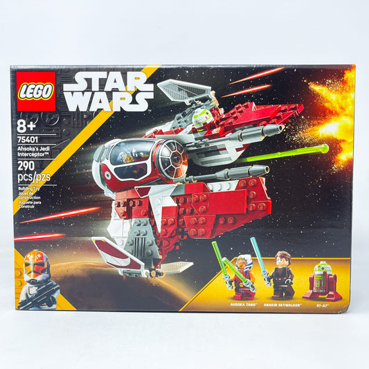 Vintage Lego Star Wars Lego Ahsoka's Jedi Interceptor 75401 - LEGO Star Wars (2025) - Sealed