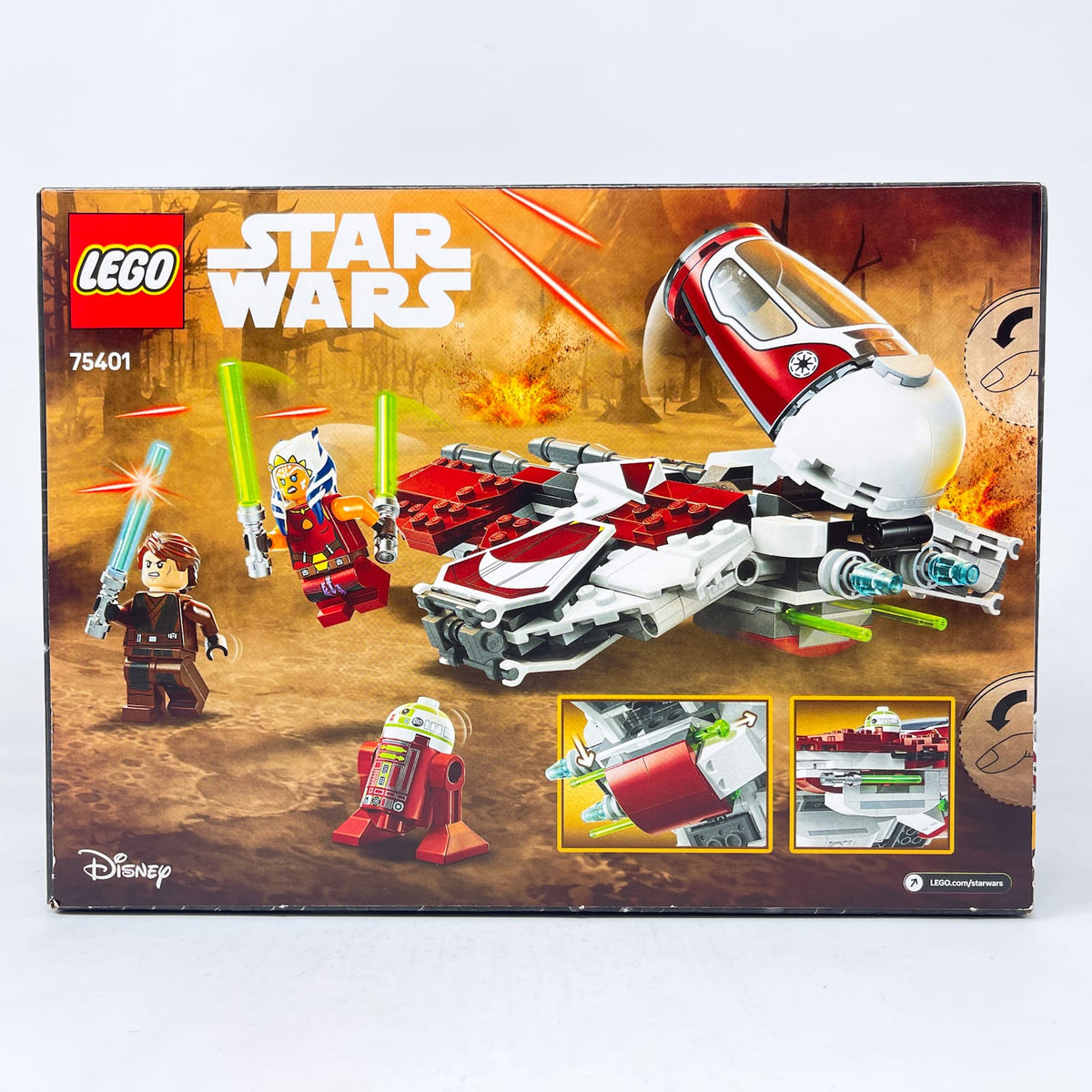 Vintage Lego Star Wars Lego Ahsoka's Jedi Interceptor 75401 - LEGO Star Wars (2025) - Sealed