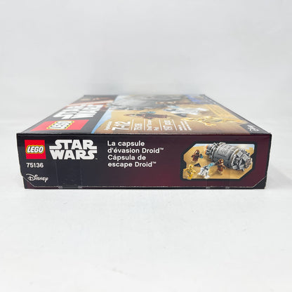 Vintage Lego Star Wars Lego Boxed Droid Escape Pod – LEGO Star Wars Set #75136