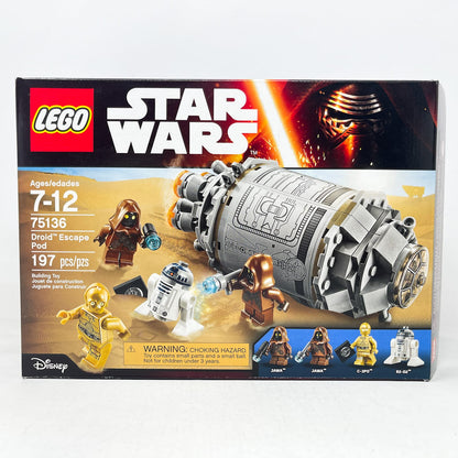 Vintage Lego Star Wars Lego Boxed Droid Escape Pod – LEGO Star Wars Set #75136
