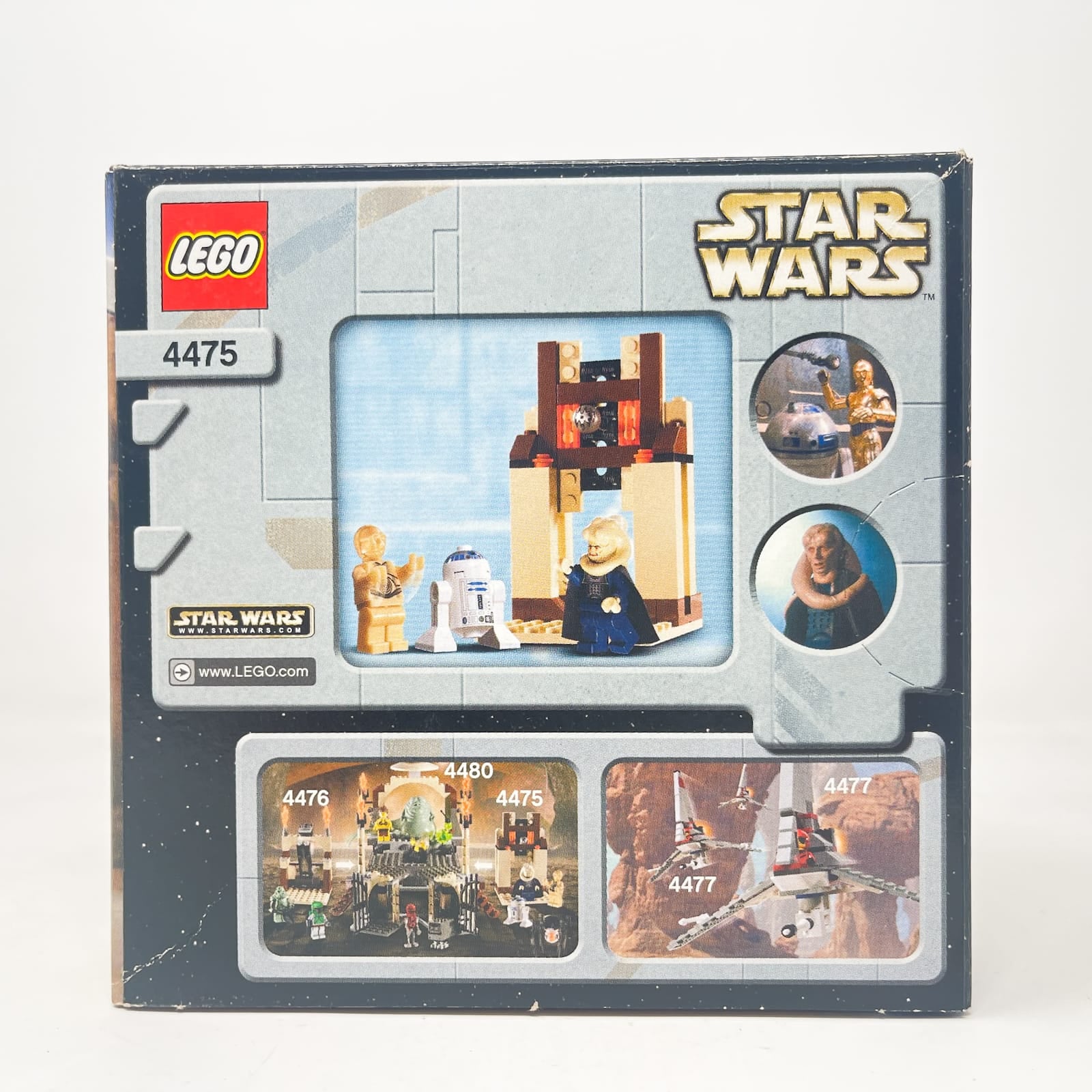 Vintage Lego Star Wars Lego Boxed LEGO 4475 Jabba's Message - Star Wars (2003 Retired) - Sealed