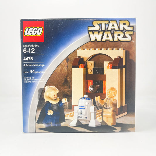 Vintage Lego Star Wars Lego Boxed LEGO 4475 Jabba's Message - Star Wars (2003 Retired) - Sealed
