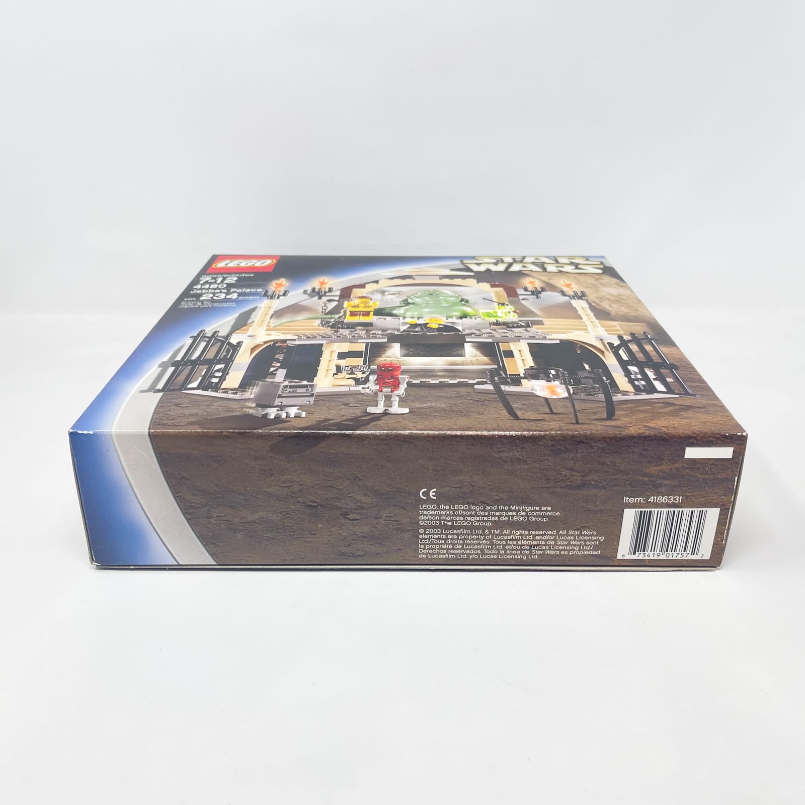 Vintage Lego Star Wars Lego Boxed LEGO 4480 Jabba's Palace - Star Wars (2003 Retired) - Sealed