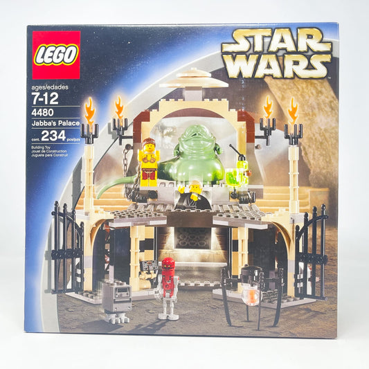 Vintage Lego Star Wars Lego Boxed LEGO 4480 Jabba's Palace - Star Wars (2003 Retired) - Sealed