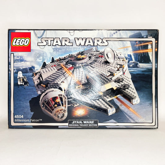 Vintage Lego Star Wars Lego Boxed Lego 4504 Millennium Falcon Original Trilogy box (2004 Retired) - Complete w/ Box