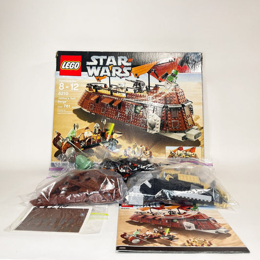 Vintage Lego Star Wars Lego Boxed Lego 6210 Jabba's Sail Barge (2006 Retired) - Complete w/ Box