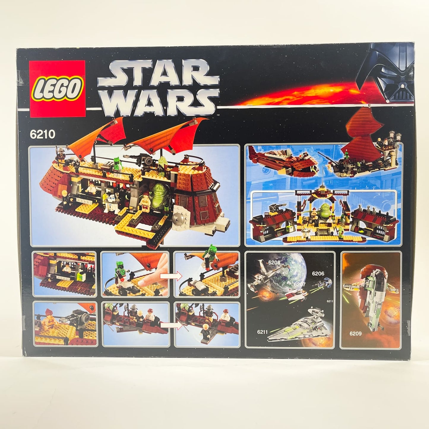 Vintage Lego Star Wars Lego Boxed Lego 6210 Jabba's Sail Barge - Star Wars (2006 Retired)