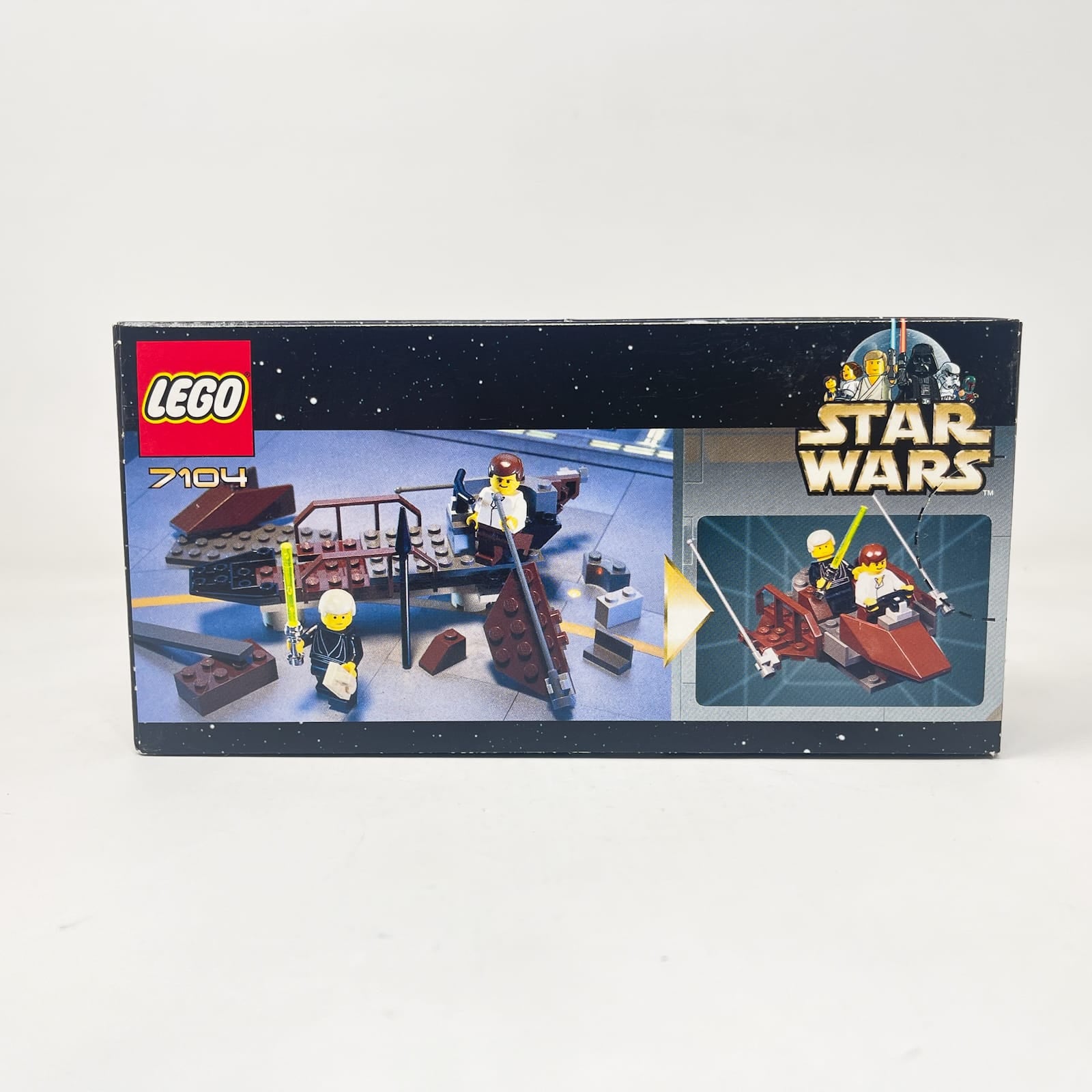 Vintage Lego Star Wars Lego Boxed LEGO 7104 Desert Skiff - Star Wars (2000 Retired) - Sealed