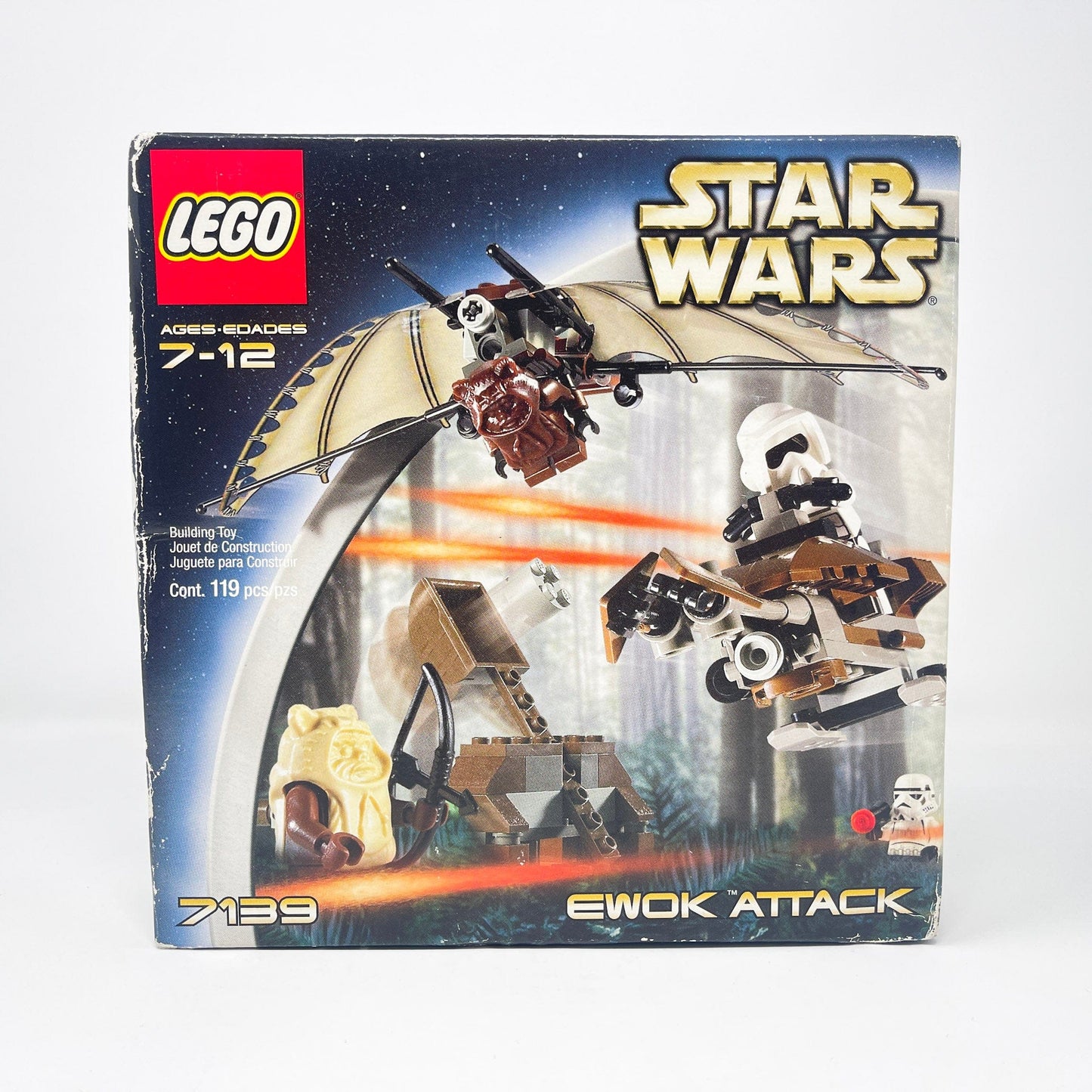 Vintage Lego Star Wars Lego Boxed Lego 7139 - Ewok Attack