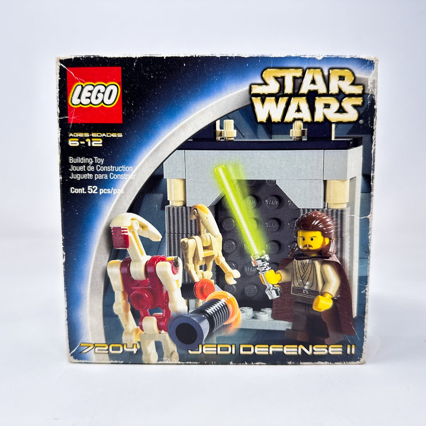 Vintage Lego Star Wars Lego Boxed Lego 7204 Jedi Defense II (2002 Retired) - Sealed