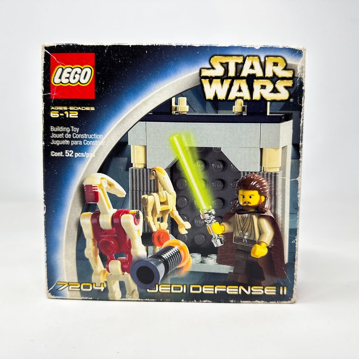 Vintage Lego Star Wars Lego Boxed Lego 7204 Jedi Defense II (2002 Retired) - Sealed