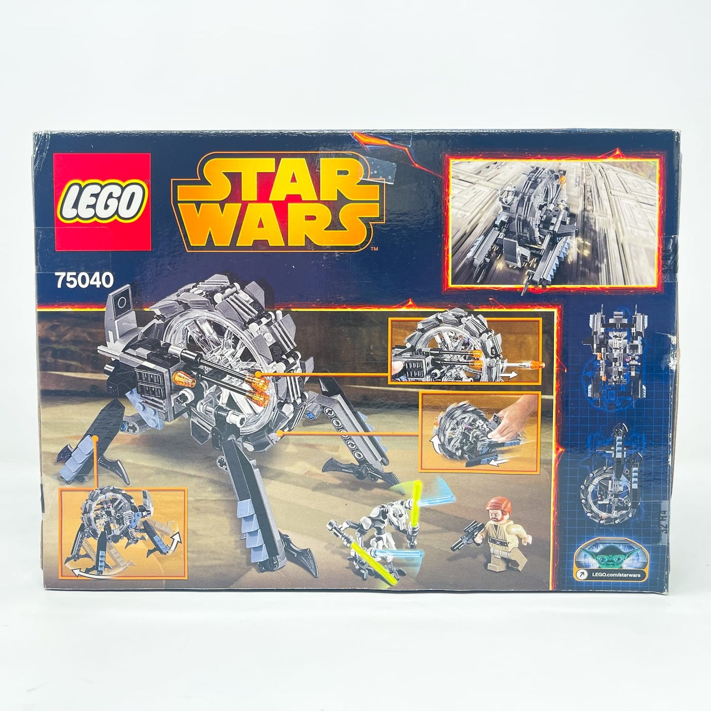Vintage Lego Star Wars Lego Boxed Lego 75040 General Grievous' Wheel Bike (2014) - Sealed