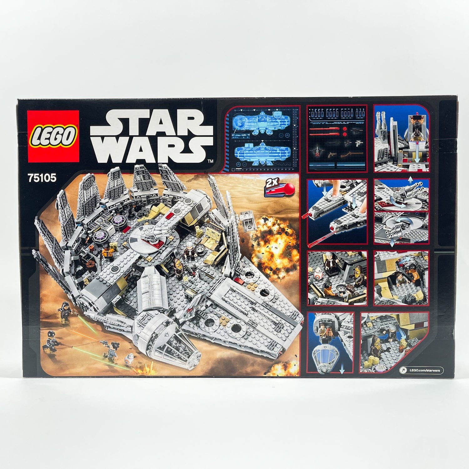 Lego 75105 Millennium Falcon (2015) - Sealed – 4th Moon Toys