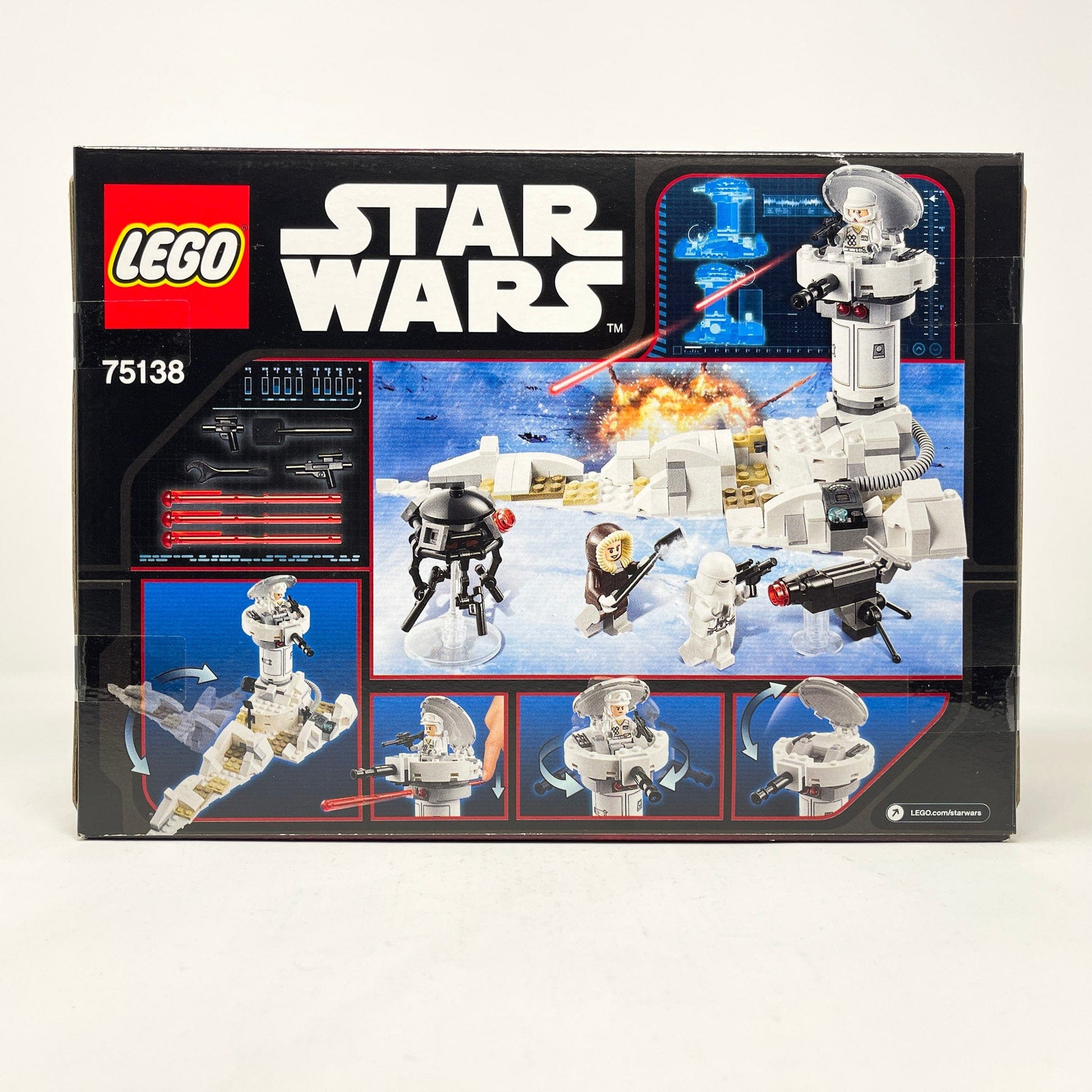 Vintage Lego Star Wars Lego Boxed Lego 75138 - Hoth Attack (Retired)