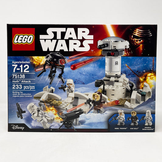 Vintage Lego Star Wars Lego Boxed Lego 75138 - Hoth Attack (Retired)