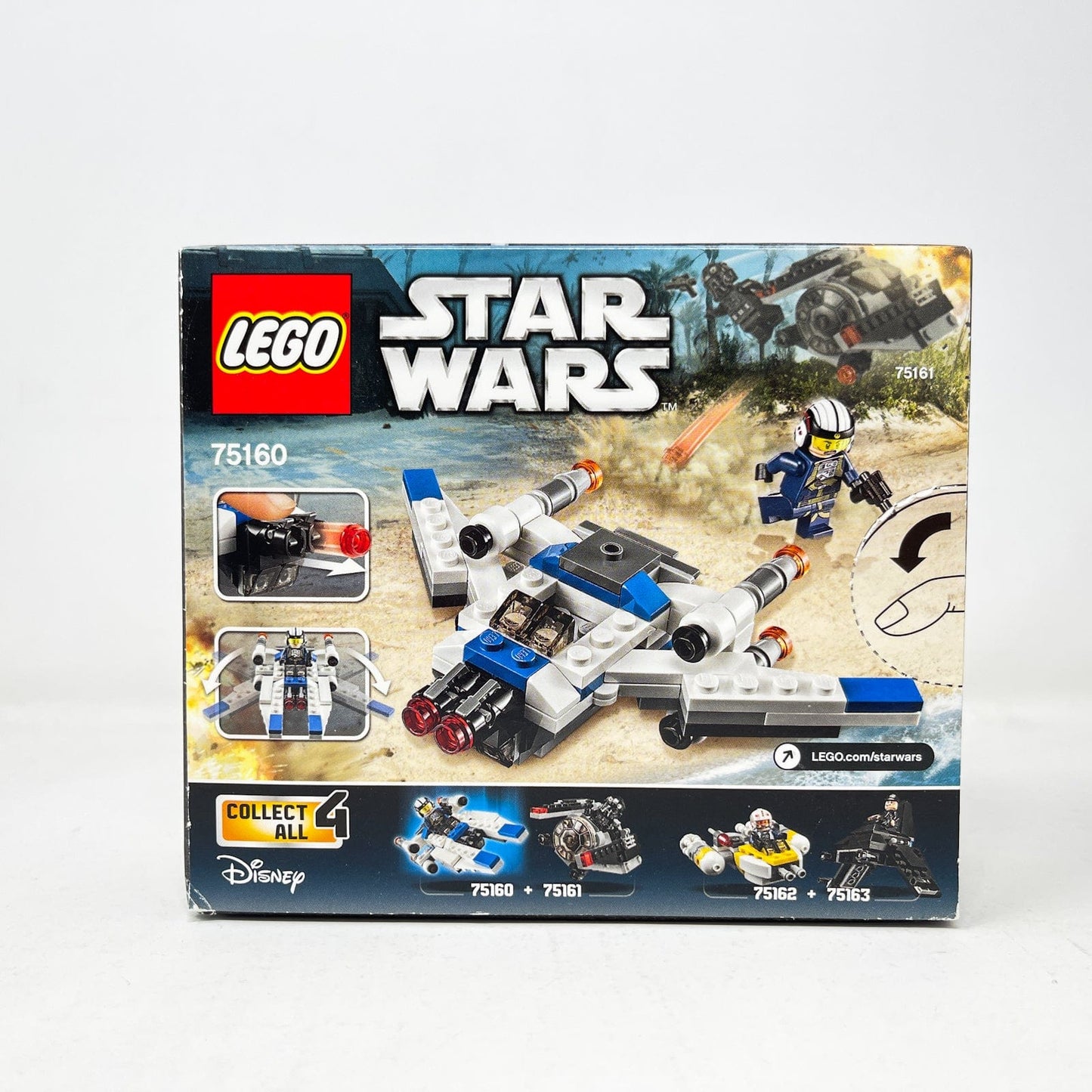 Vintage Lego Star Wars Lego Boxed Lego 75160 U-Wing Micro Fighter (2017 - Retired)