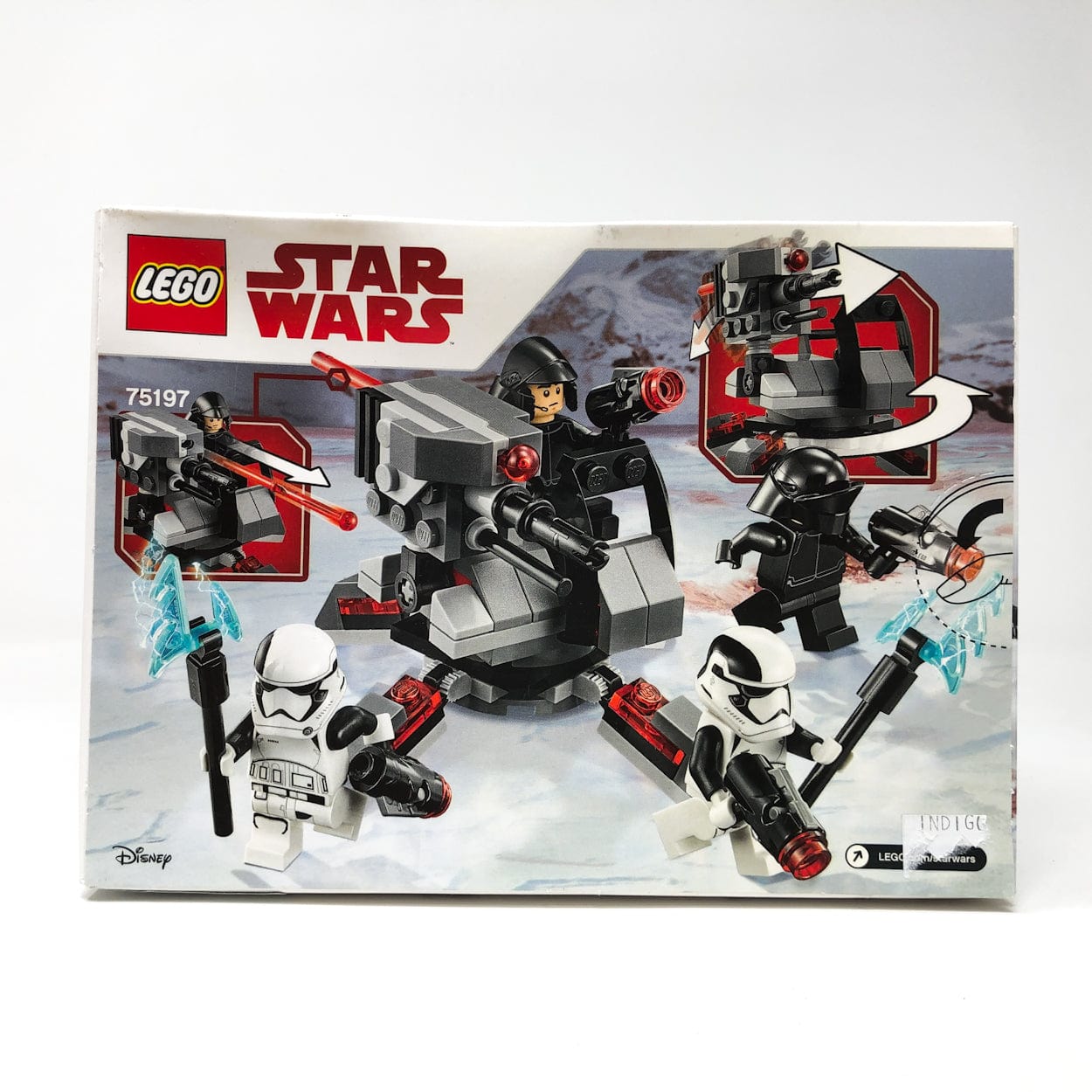 Vintage Lego Star Wars Lego Boxed Lego 75197 - First Order Specialists Battle Pack