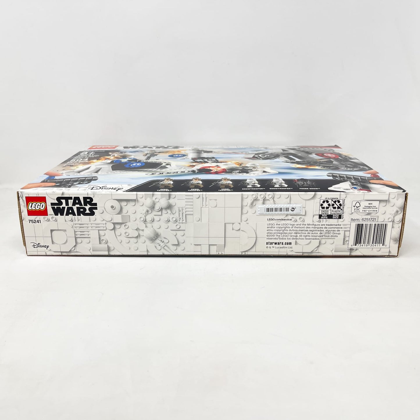 Vintage Lego Star Wars Lego Boxed Lego 75241 Action Battle Echo Base Defense (2019) - Sealed