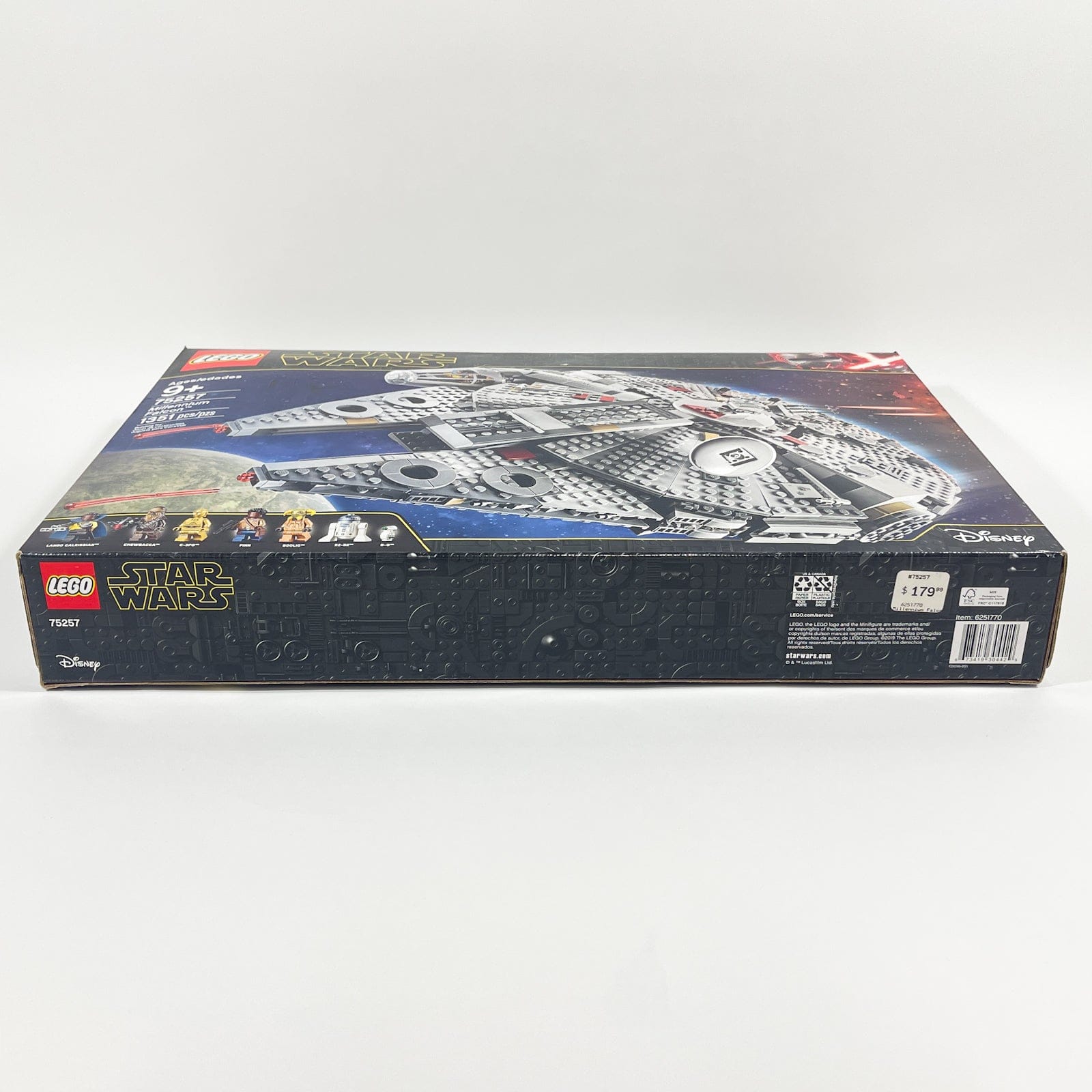 Vintage Lego Star Wars Lego Boxed Lego 75257 - Millennium Falcon (Rise of Skywalker) (Retired) (2019)