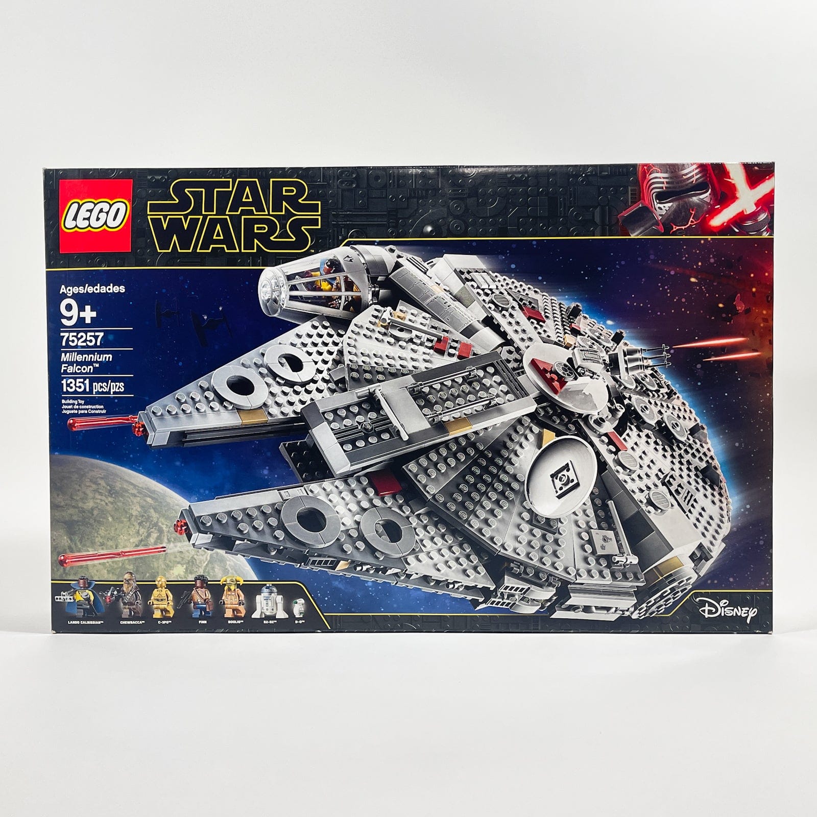 Vintage Lego Star Wars Lego Boxed Lego 75257 - Millennium Falcon (Rise of Skywalker) (Retired) (2019)