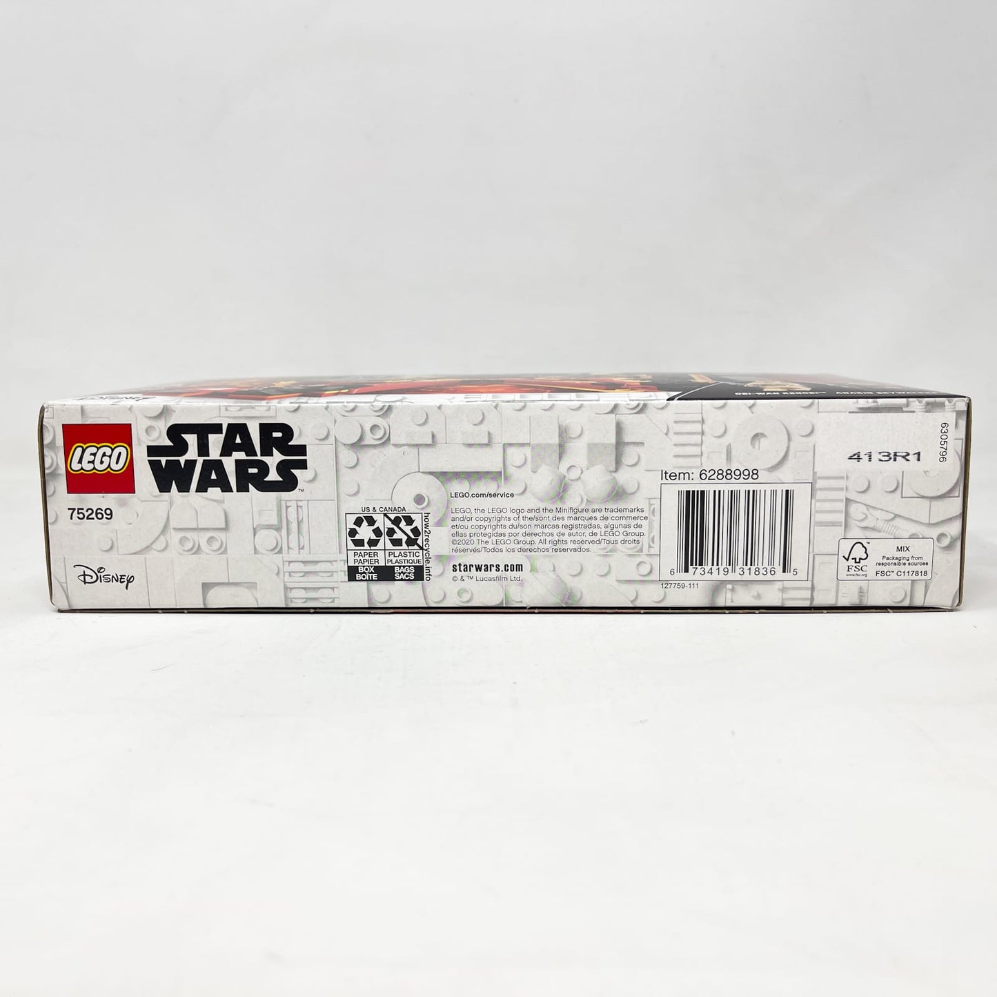 Vintage Lego Star Wars Lego Boxed Lego 75269 Duel on Mustafar (2020) - Sealed