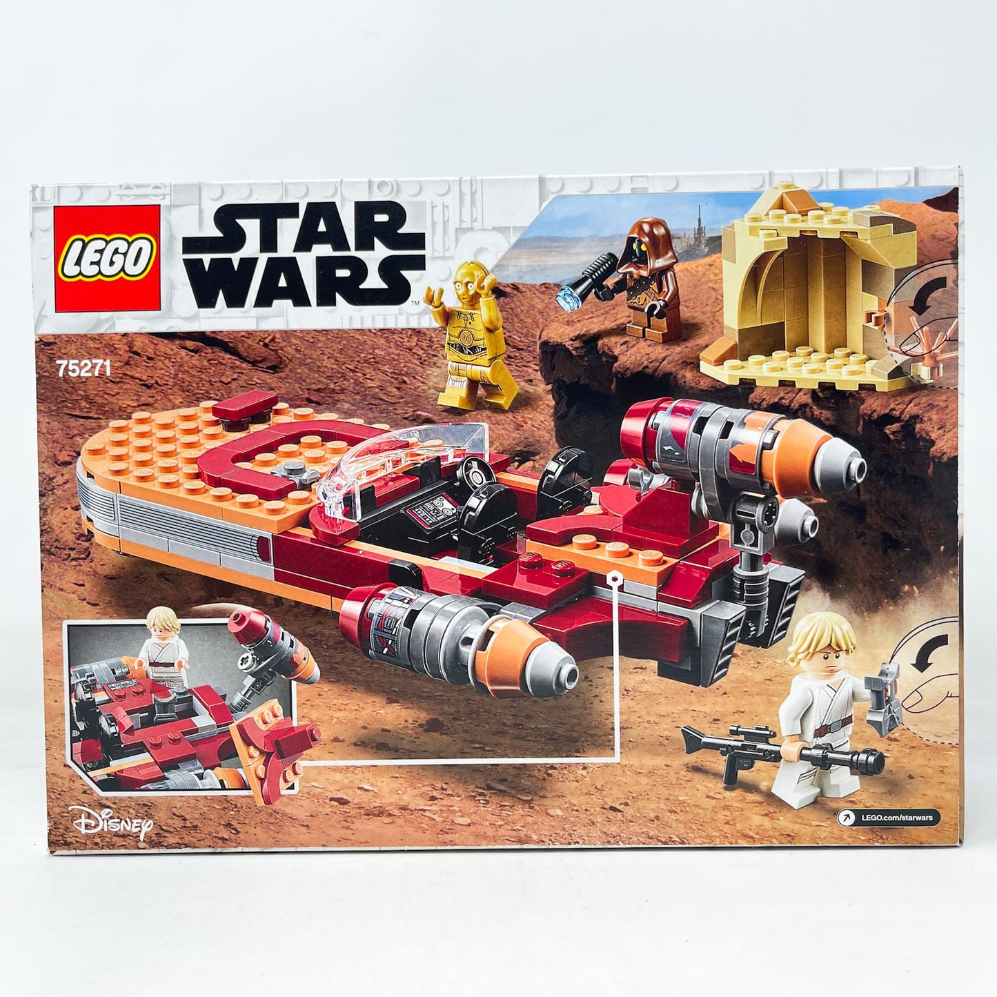 Vintage Lego Star Wars Lego Boxed Lego 75271 Luke Skywalker's Landspeeder (2021) - Sealed